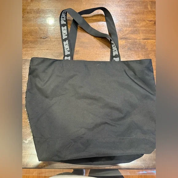 PINK Victorias Secret Sequin Tote - Picture 3 of 7